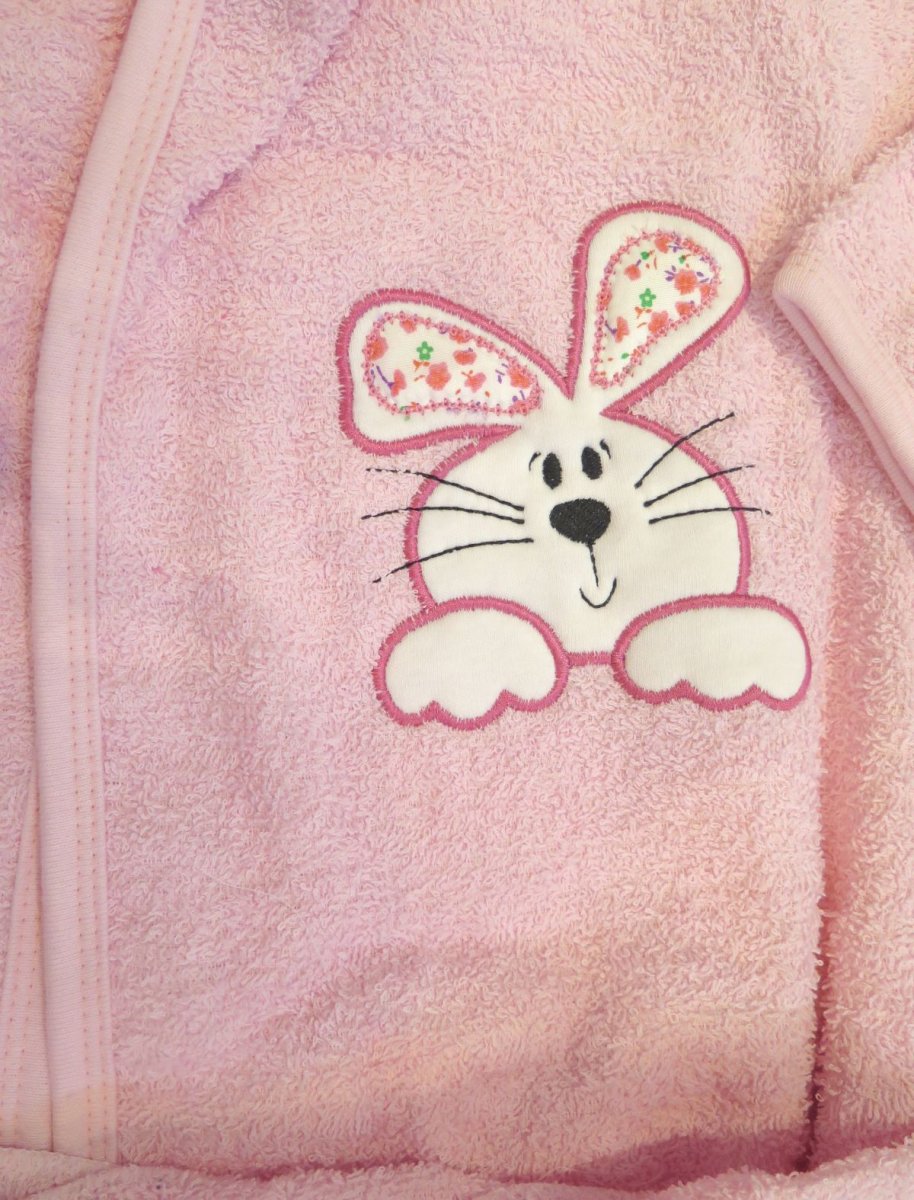 Salida de Baño Bata de Toalla con Capucha Lisa