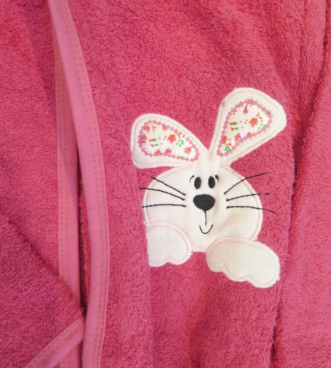 Salida de Baño Bata de Toalla con Capucha Lisa