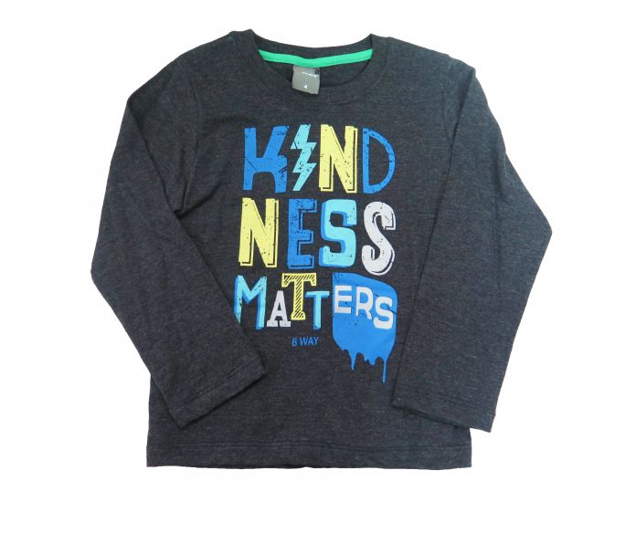 Remera Manga Larga Varon con Estampa