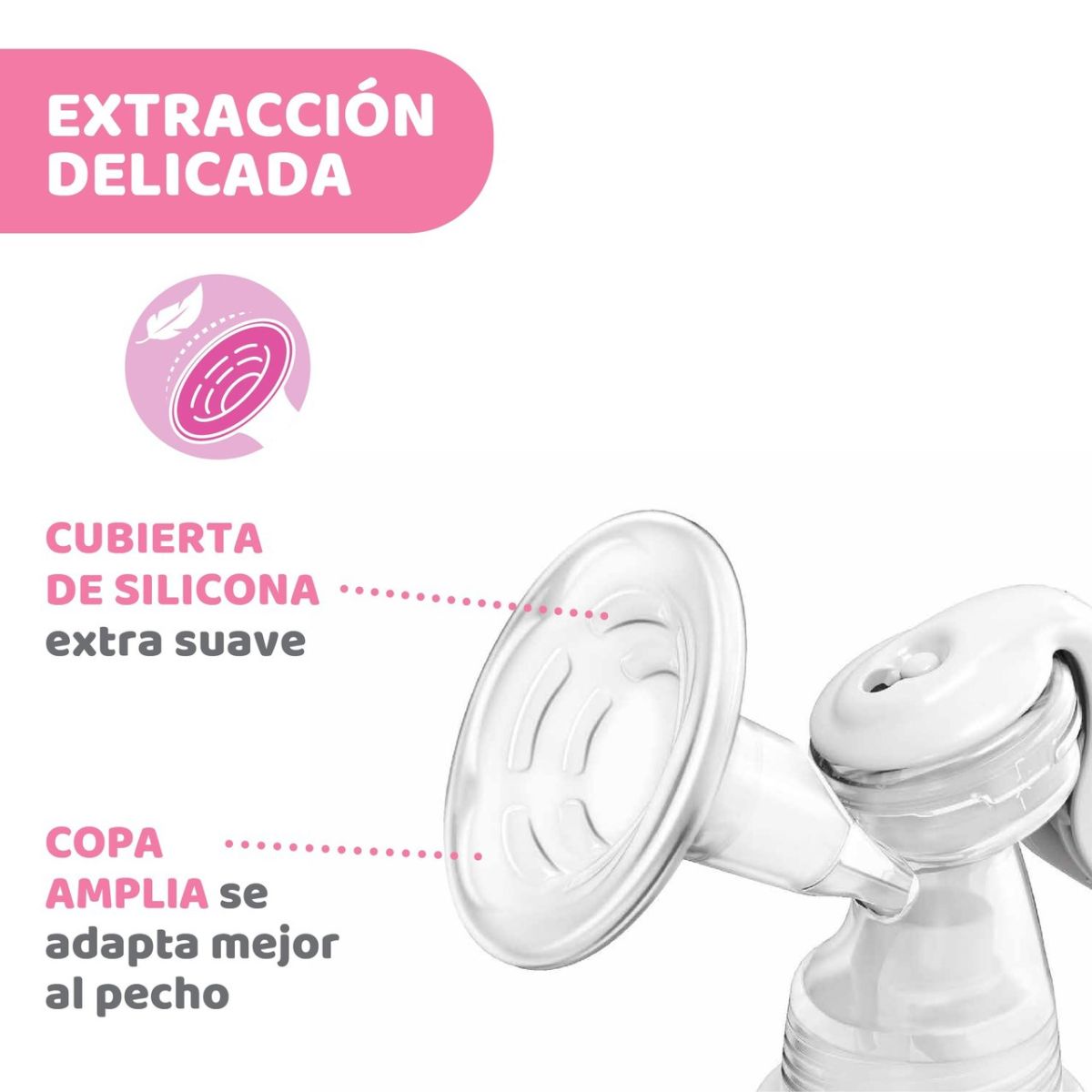 Sacaleche Manual Breast Pump