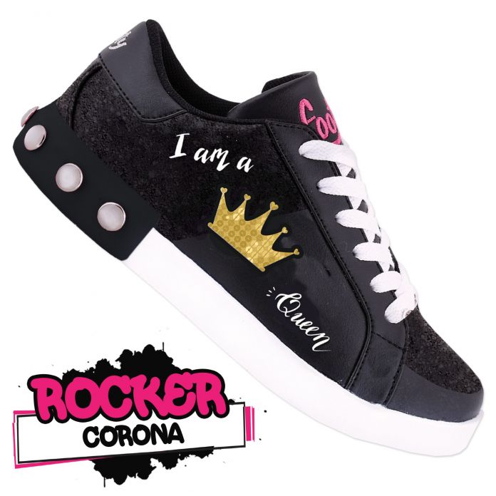 Zapatilla Cuerina Rocker