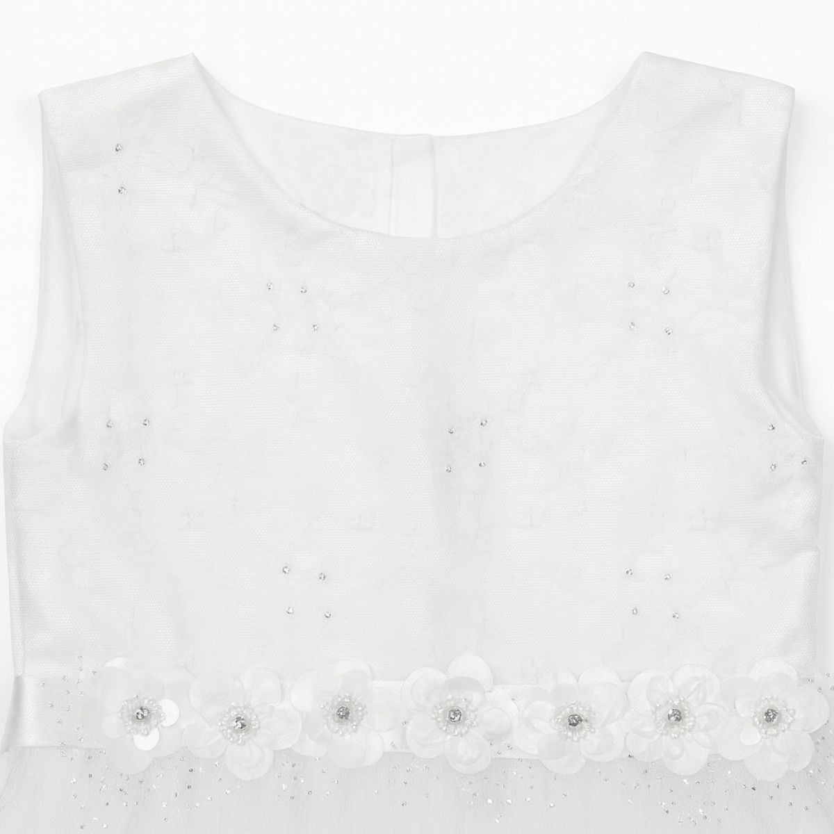 Vestido de Cortejo sin Manga con Strass