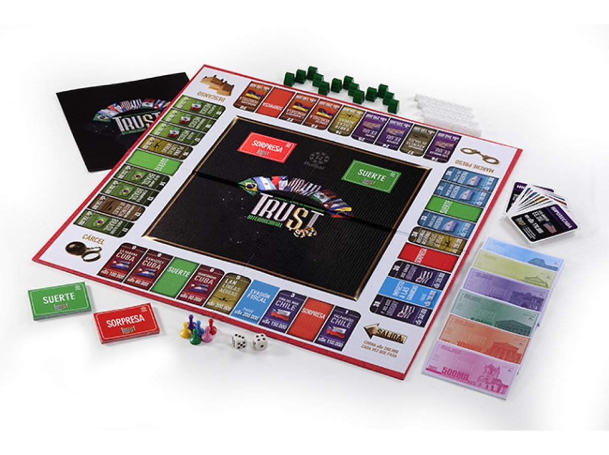 Juego de Mesa - Trust Internacional - Compra y Venta de Propiedades