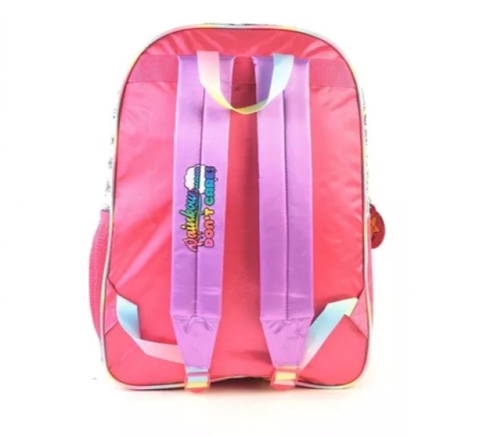 Mochila Espalda Poopsie Slime Surprise Tornasol - Con Bolsillo Frontal - 45 cm - Unicornio