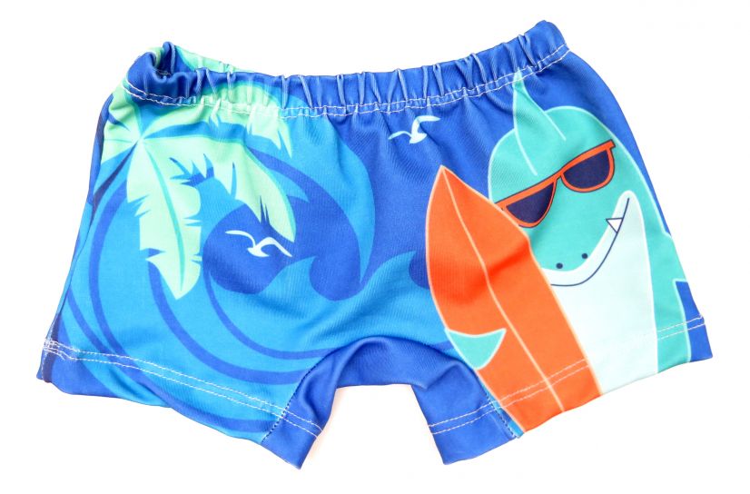 Malla De Baño Short De Lycra Estampado Animal