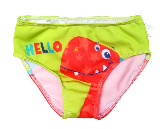 Malla Zunga Slip De Lycra Estampado Dinosaurio