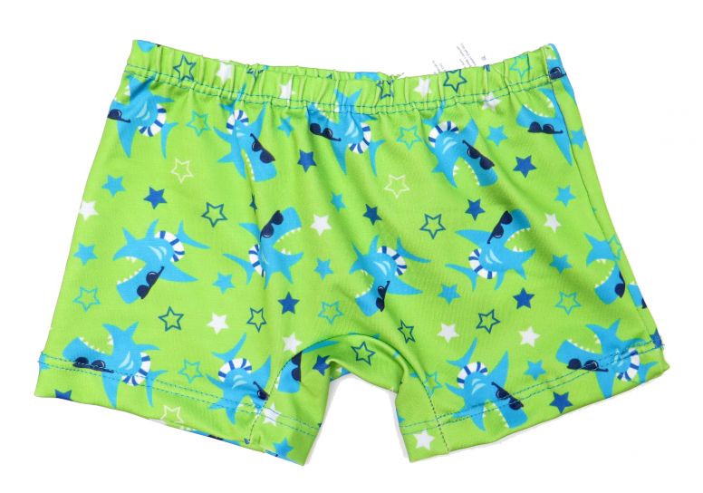 Malla De Baño Short De Lycra Estampado Marino
