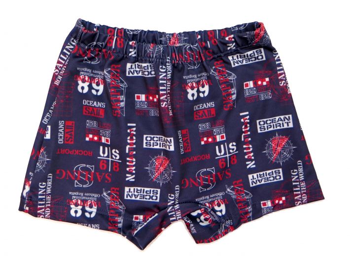 Malla De Baño Short De Lycra Estampado Urbano