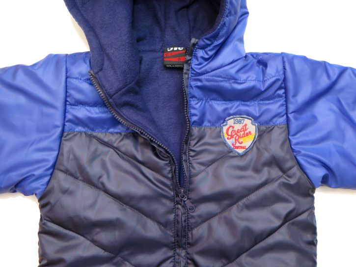 Campera De Abrigo dos colores  Con Polar interior