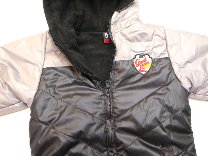 Campera De Abrigo dos colores Con Polar interior