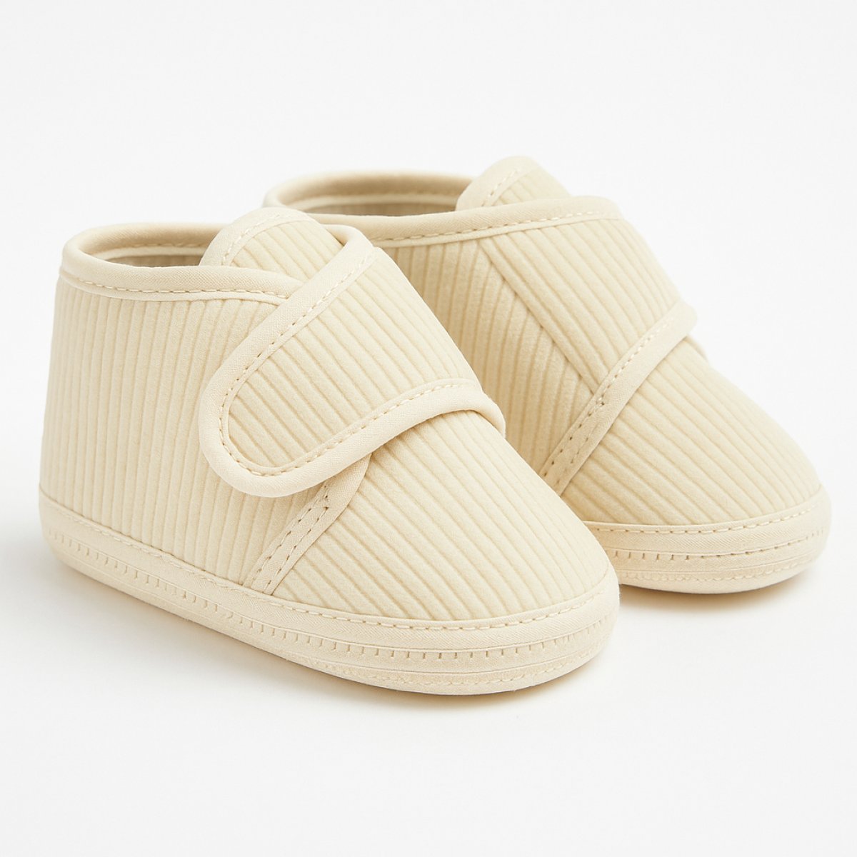 Bota Velcro Corderoy sin base Lisa Estampada