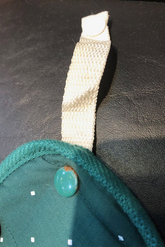 Cubrepies original universal doble capa (tela + cuerina)