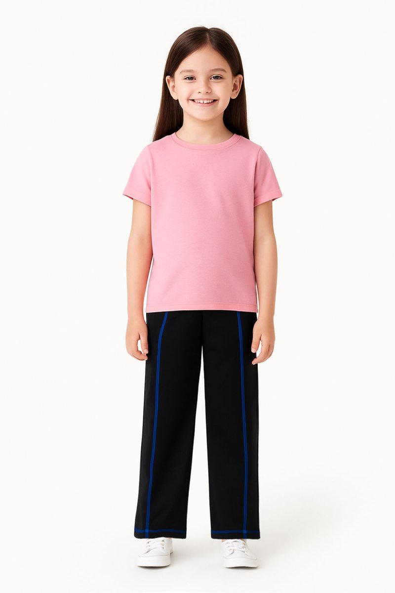 Pantalon de Acetato Frizado con bolsillo