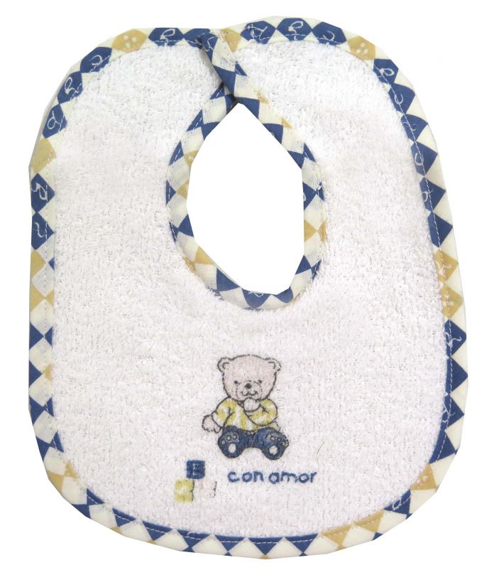 Toallon Capucha Estampada + Babero