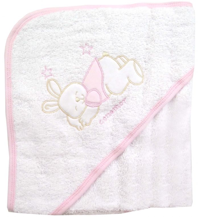 Toallon Bordado Con Babero Haciendo Juego