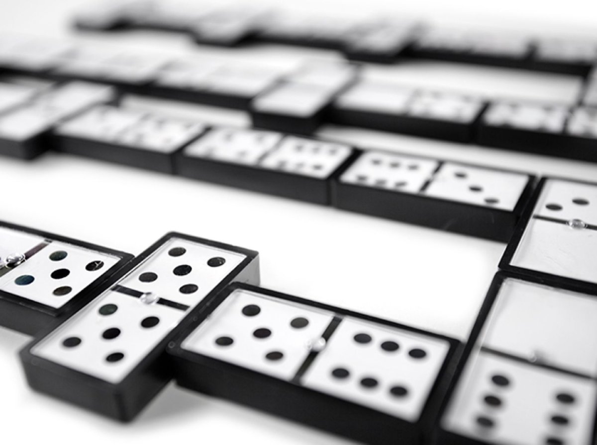 Juego De Domino Cristal