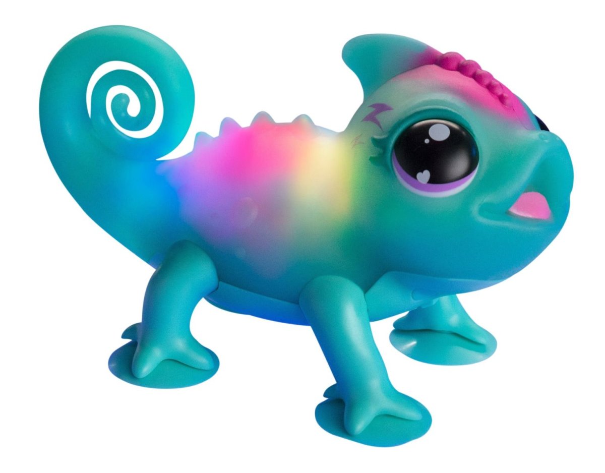 Camaleon Interactivo Con Luz Y Sonido - Little Live Pets