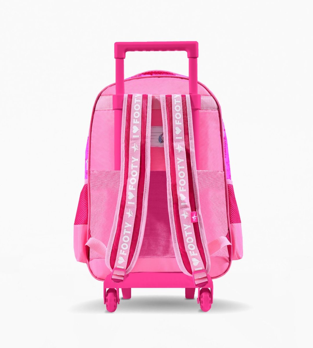 Mochila Con Carro Unicornio Con Lentejuelas Y Luz