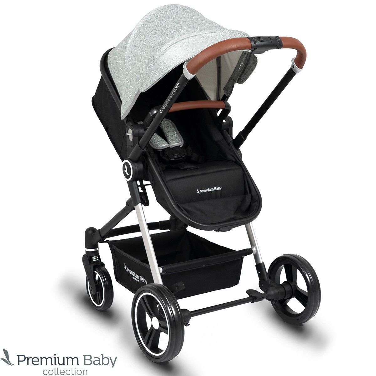 Cochecito Travel System 3 En 1 Moises Con Huevito Y Base Aston Collection