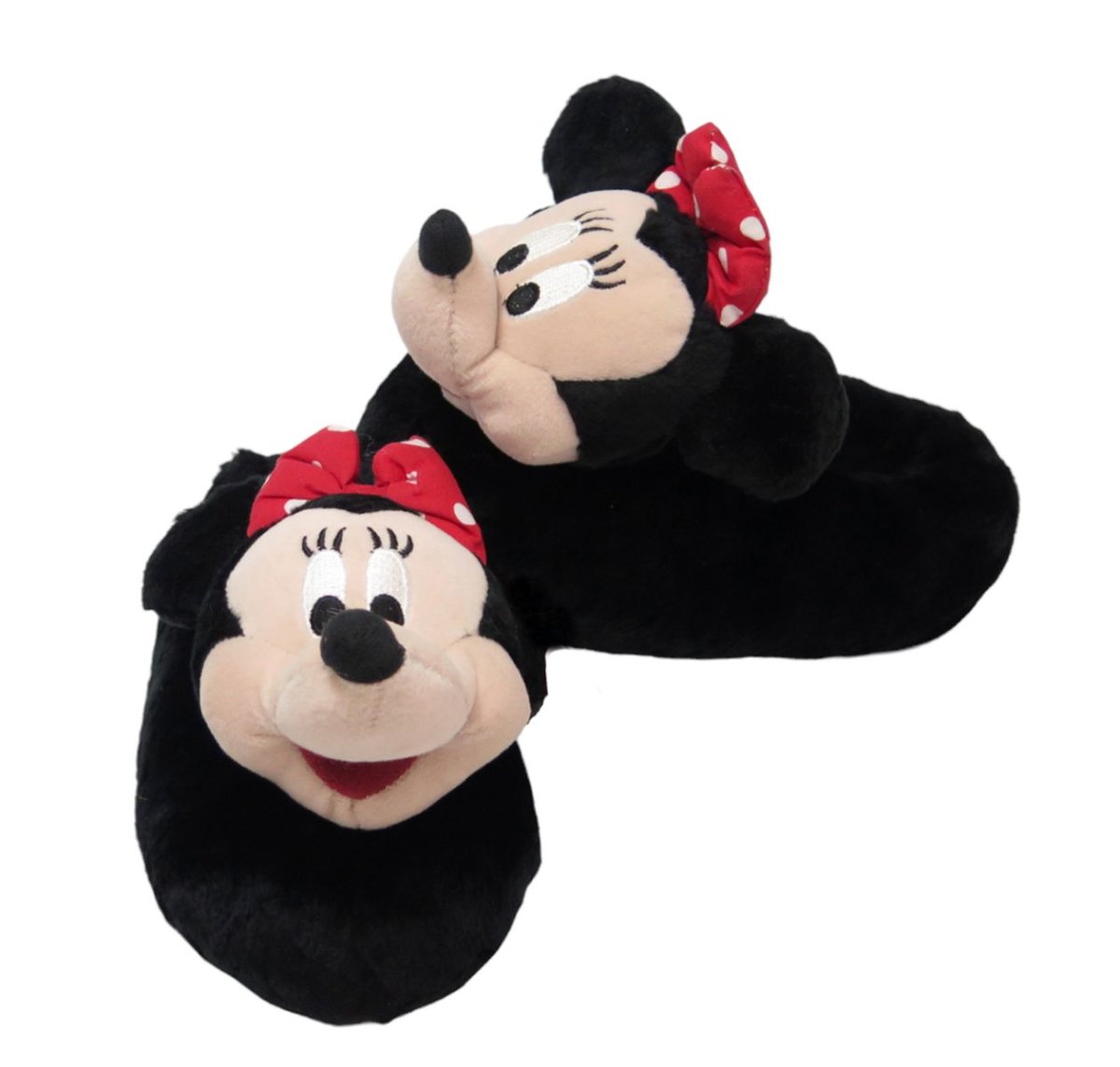 Pantufla Peluche Personaje Minnie con base antideslizante