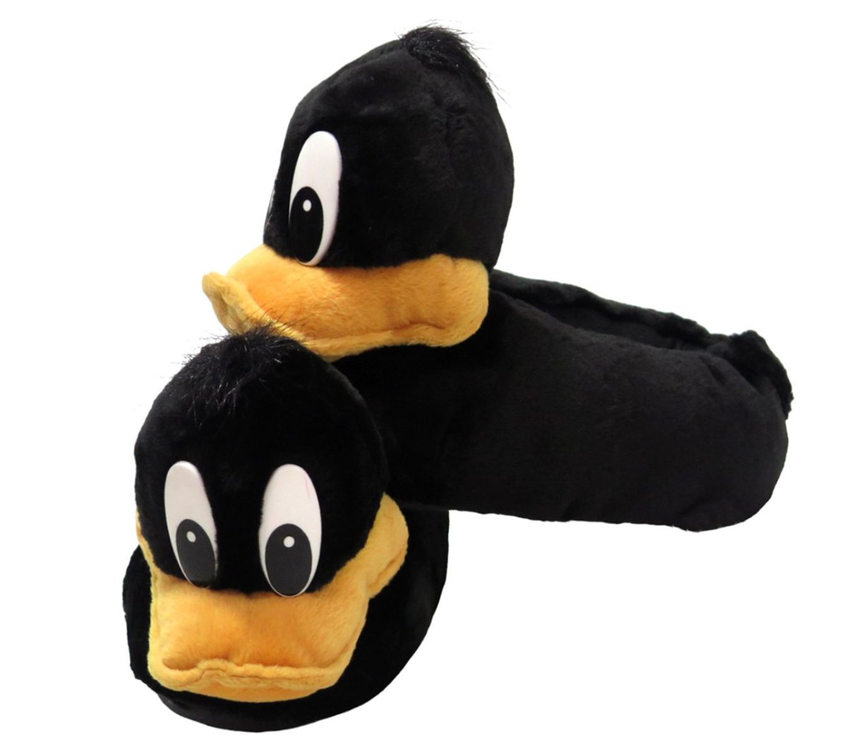 Pantufla Peluche Personaje Pato Lucas con base antideslizante