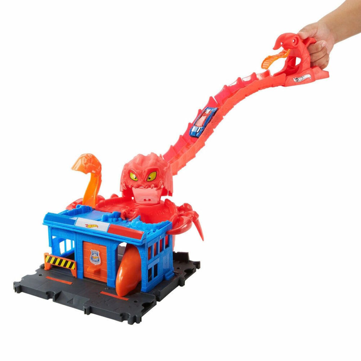 Hot Wheels Pista Ataque Del Escorpion Flexible - Incluye Un Auto