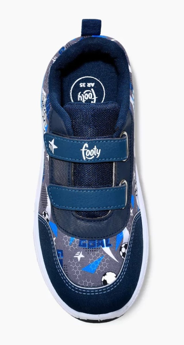 Zapatillas Pelota Futbol Goal - Velcro - Luz Al Pisar - Luces