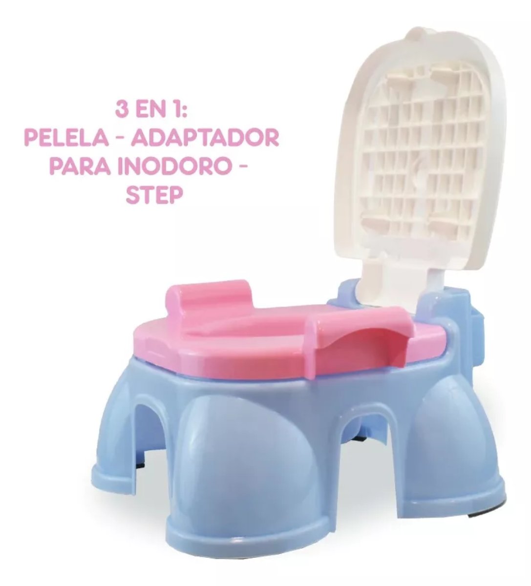 Pelela 3 En 1 Adaptador Reductor Escalon