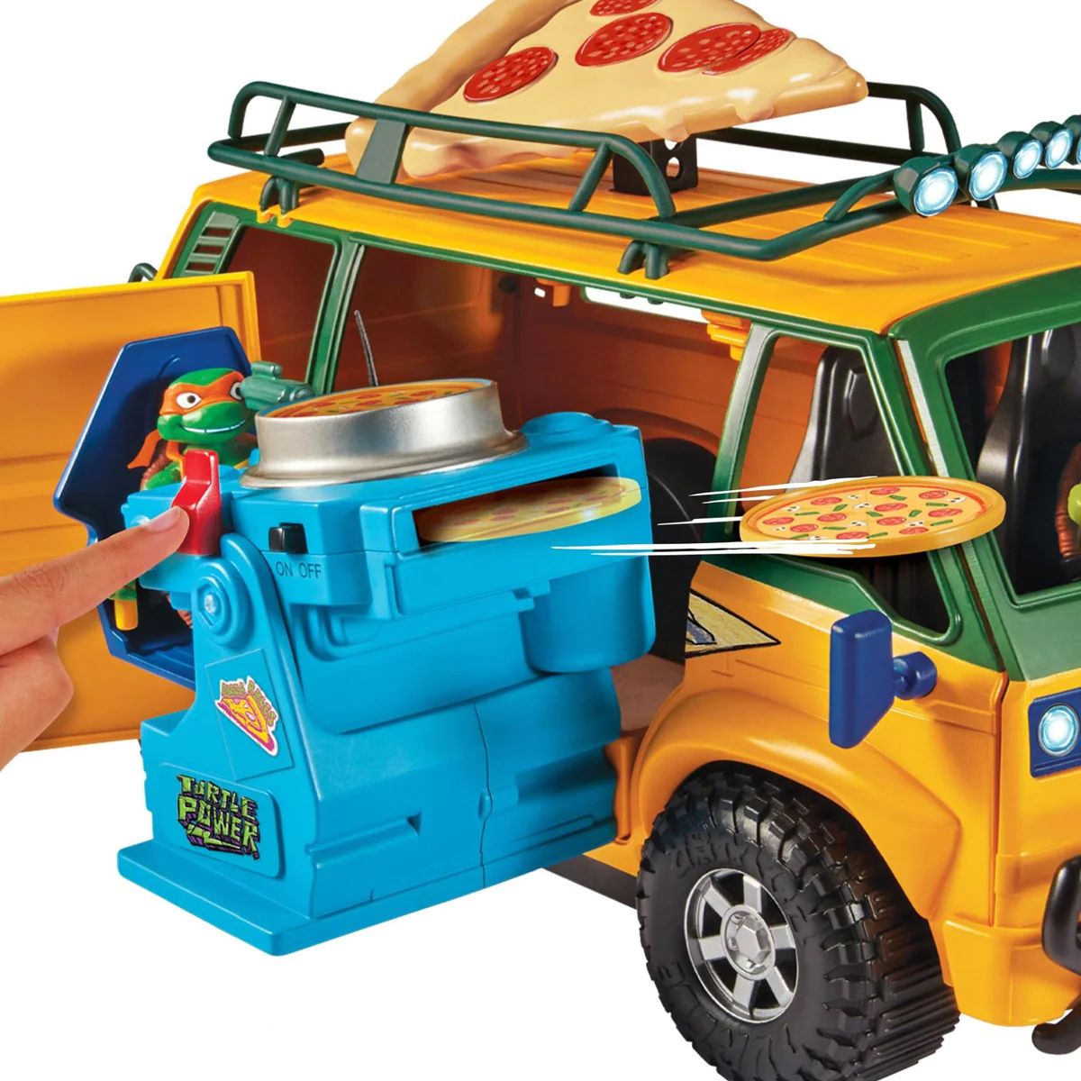 Pizzafire Van - Tortugas Ninjas - Teenage Mutant Ninja Turtles - Lanzador De Pizza