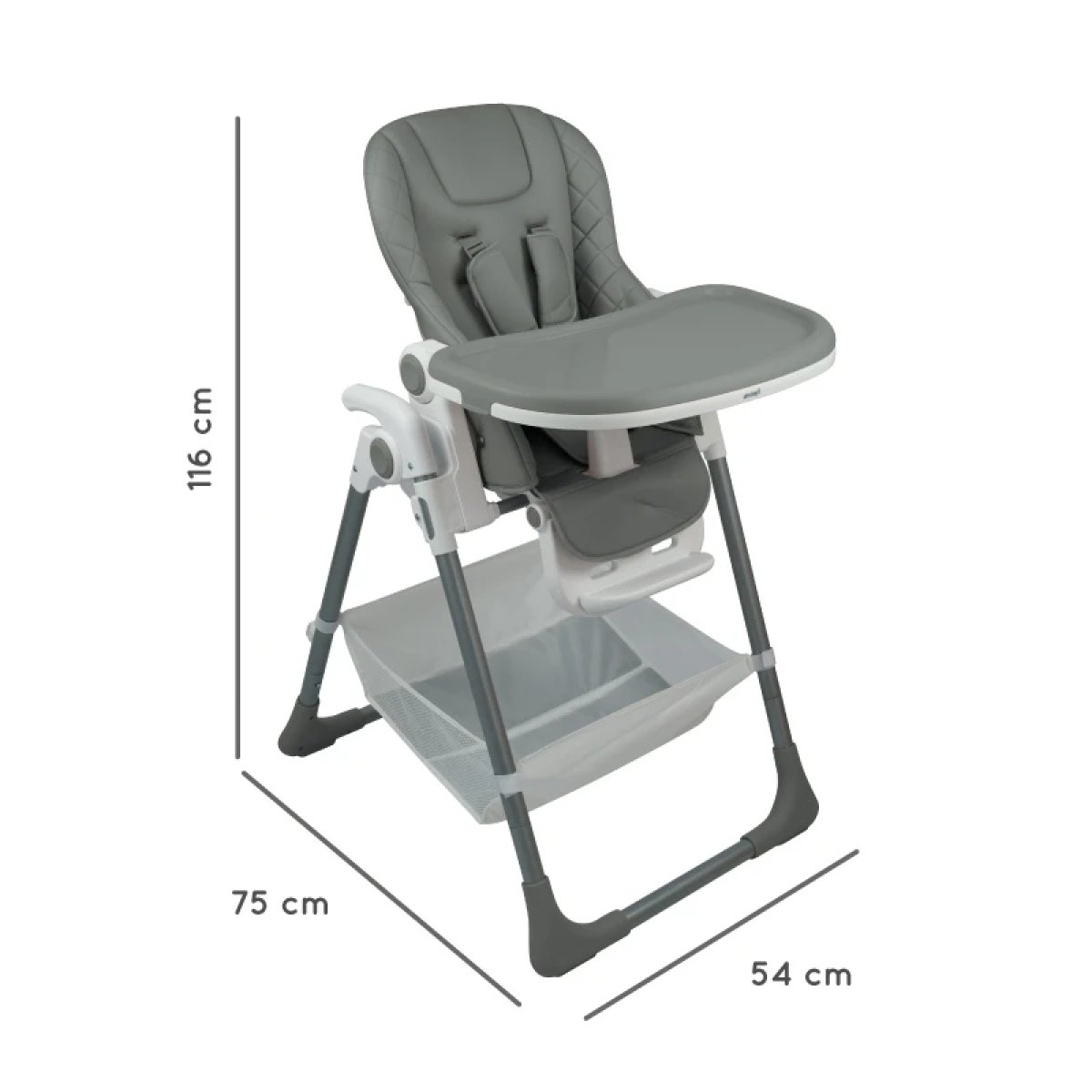 Silla De Comer Con Alturas Y Reclinado Snack