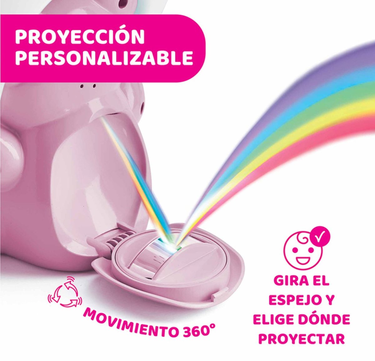 Proyector Oso Arcoiris - First Dreams Rainbow Bear