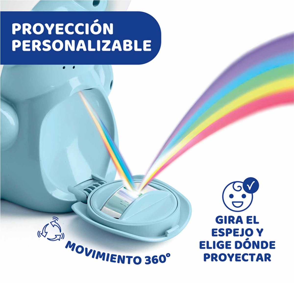 Proyector Oso Arcoiris - First Dreams Rainbow Bear