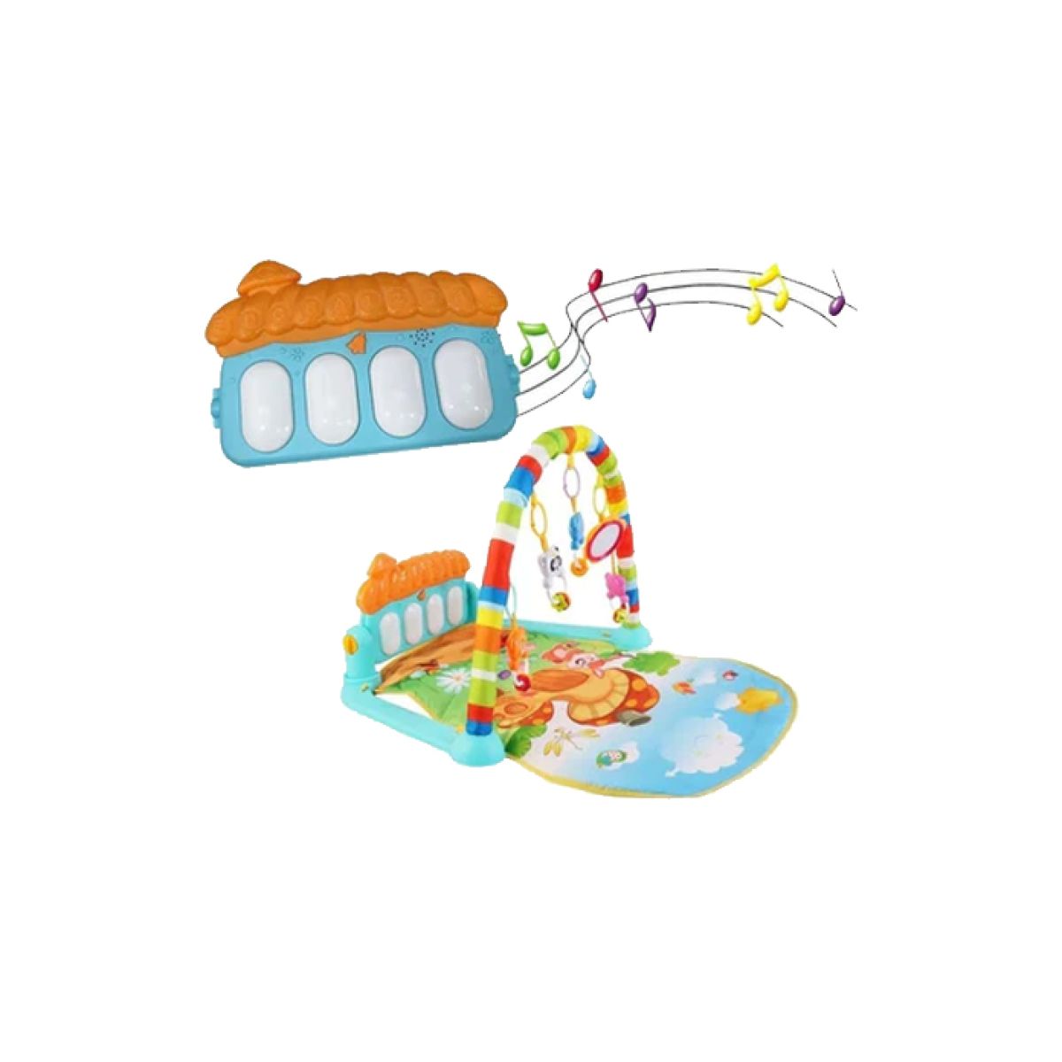 Gimnasio Didáctico Piano Musical Fitness Rack