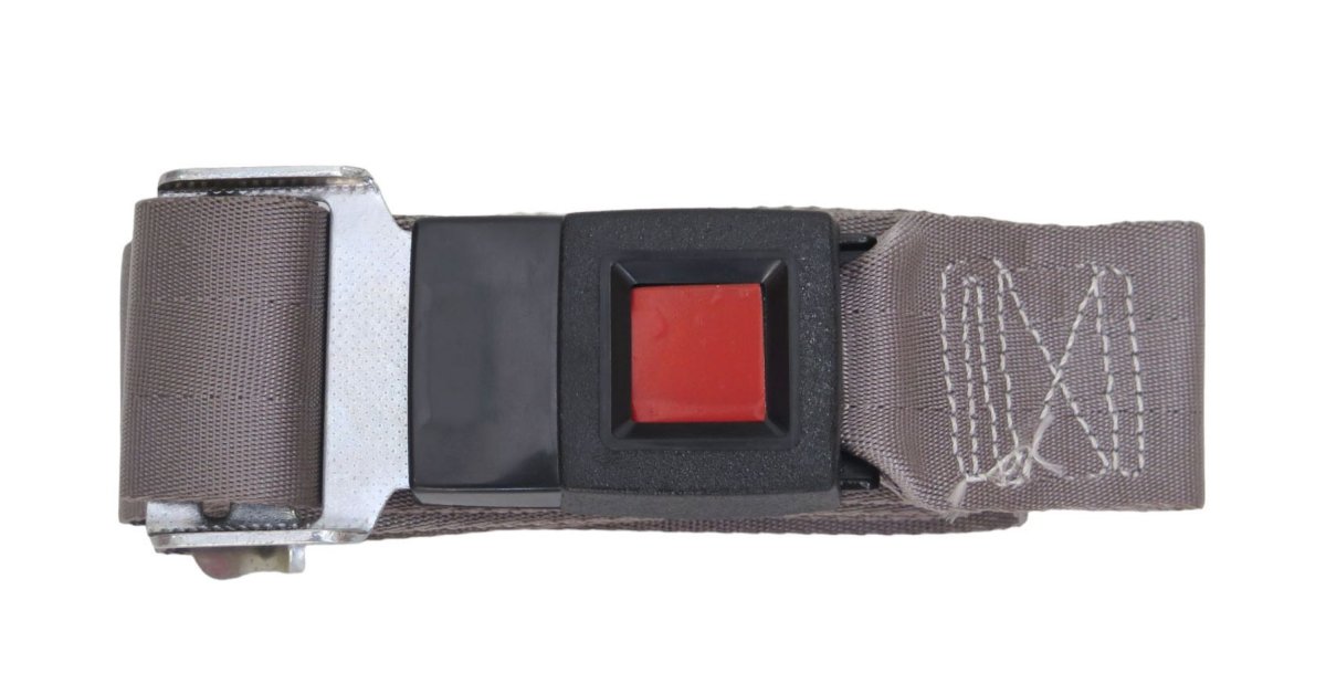 Cinturon De Seguridad Trasero Universal 2 Puntas