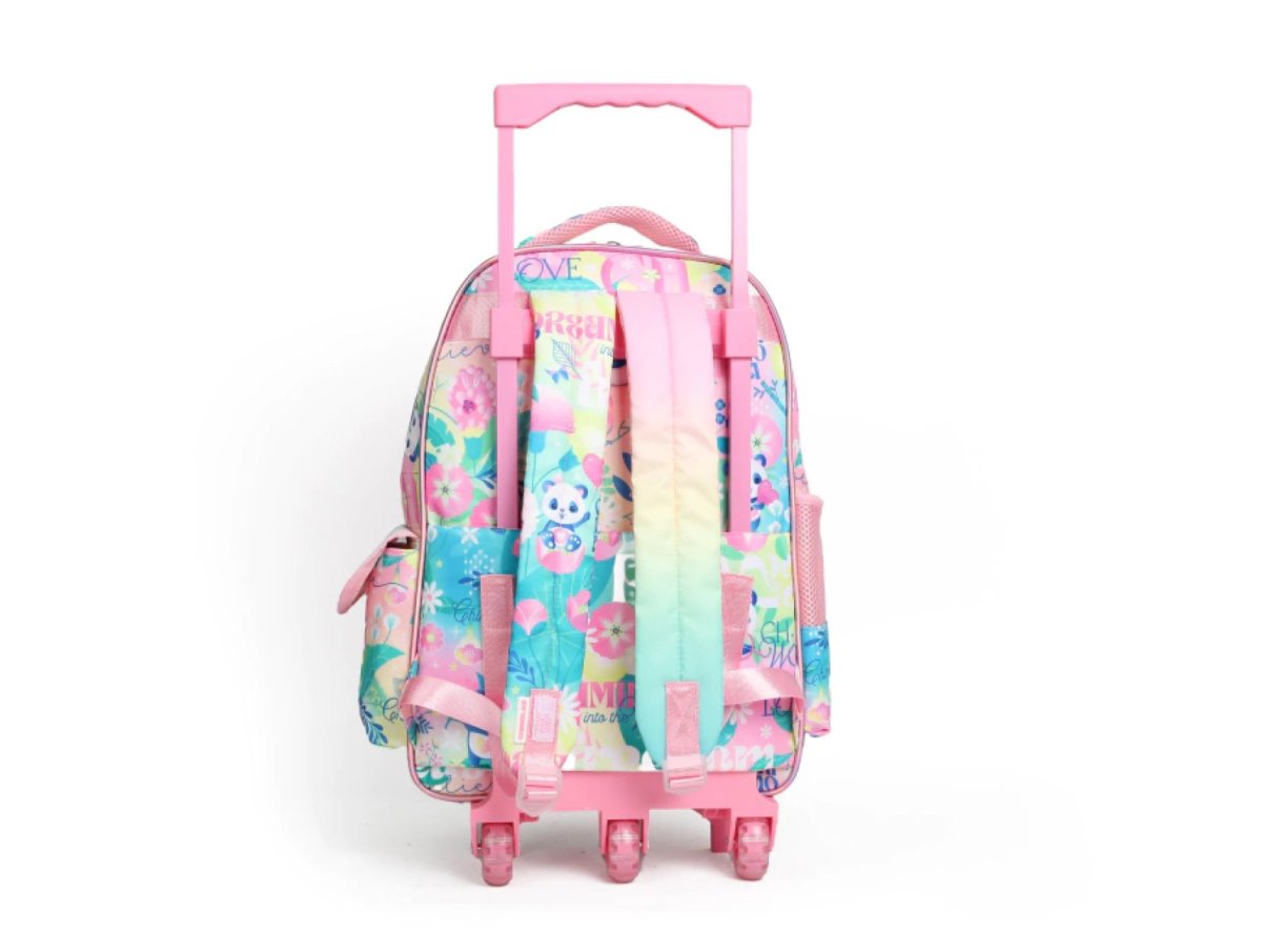 Mochila Carro Trama Cristal - Panda - 17 Pulgadas