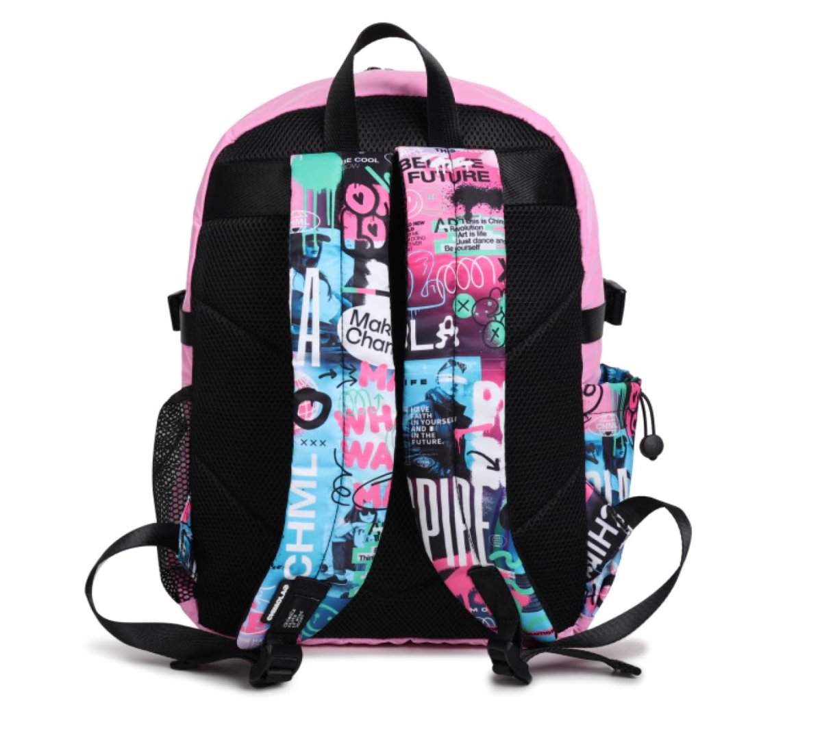Mochila De Espalda Holo - Art Life Pink C3 - 17 Pulgadas