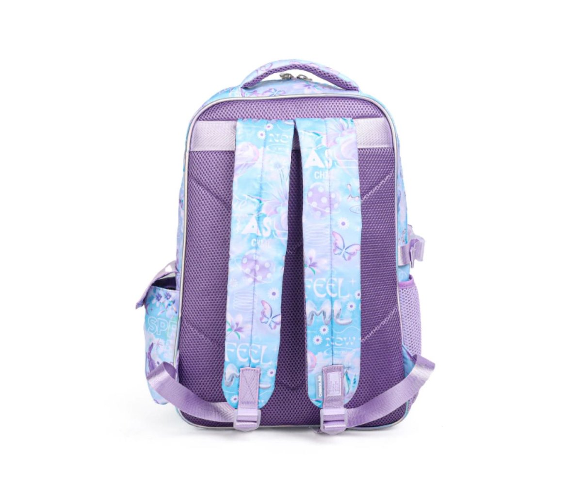 Mochila Espalda Trama Relieve - Future Fantasy - 18 Pulgadas