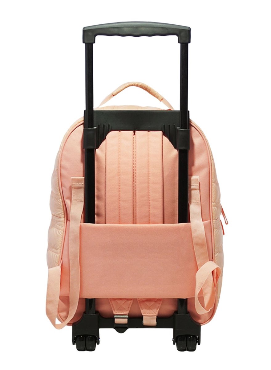 Mochila Con Carro Influencer Puffer Brillante