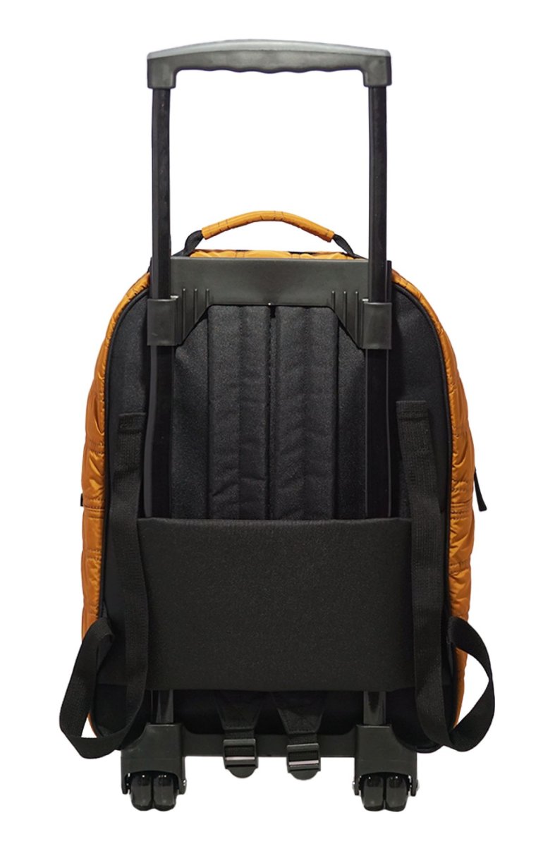 Mochila Con Carro Influencer Puffer Opaco