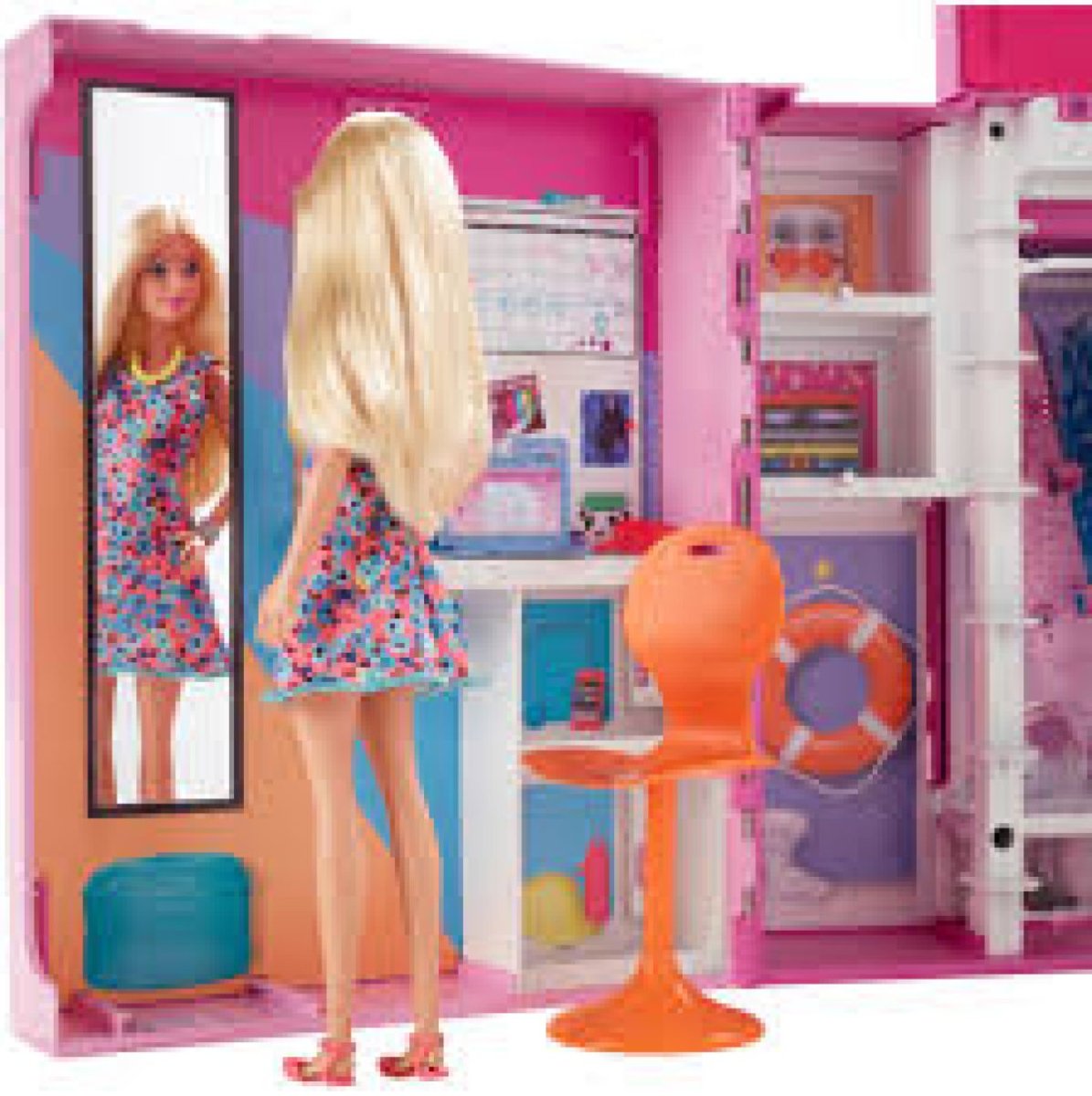 Barbie Dream Closet - Set De Juego - Closet De Ensueño - Incluye Muñeca