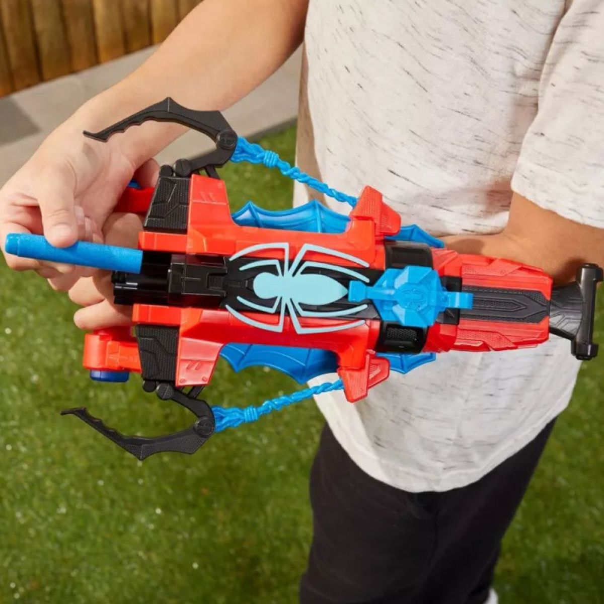 Lanzador De Dardos Y Agua Spiderman - Hombre Araña - Nerf - Web Splasherd