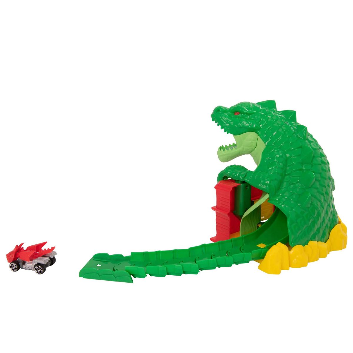 Pista De Autos Teamsterz Beast Machines Reptile Rampage - Incluye 1 Auto