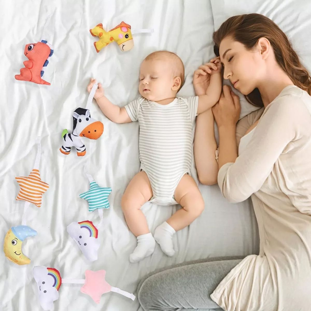 Cunero Movil Bebe Musical 2 En 1