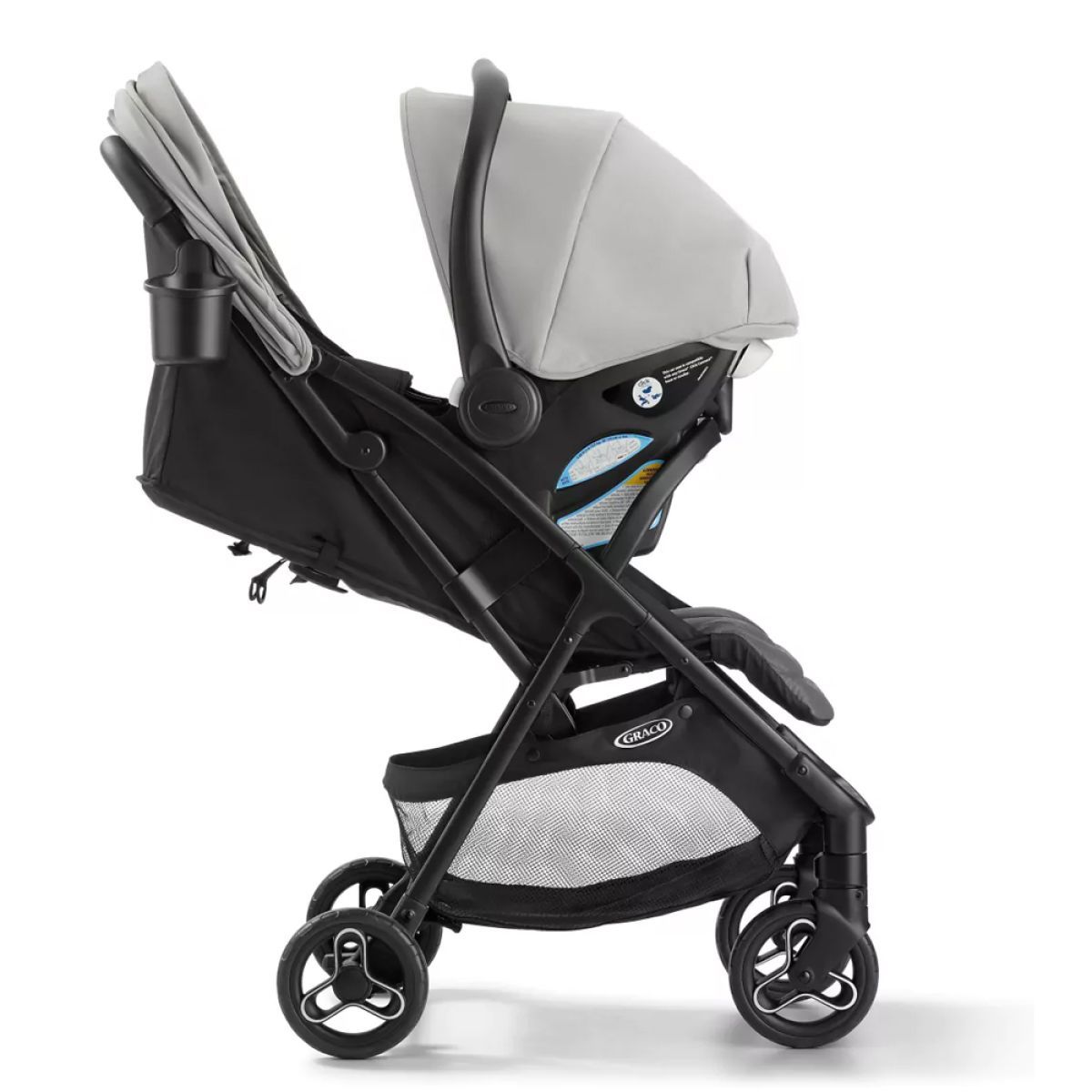 Ready2jet cochecito con huevito con base Isofix (Latch)