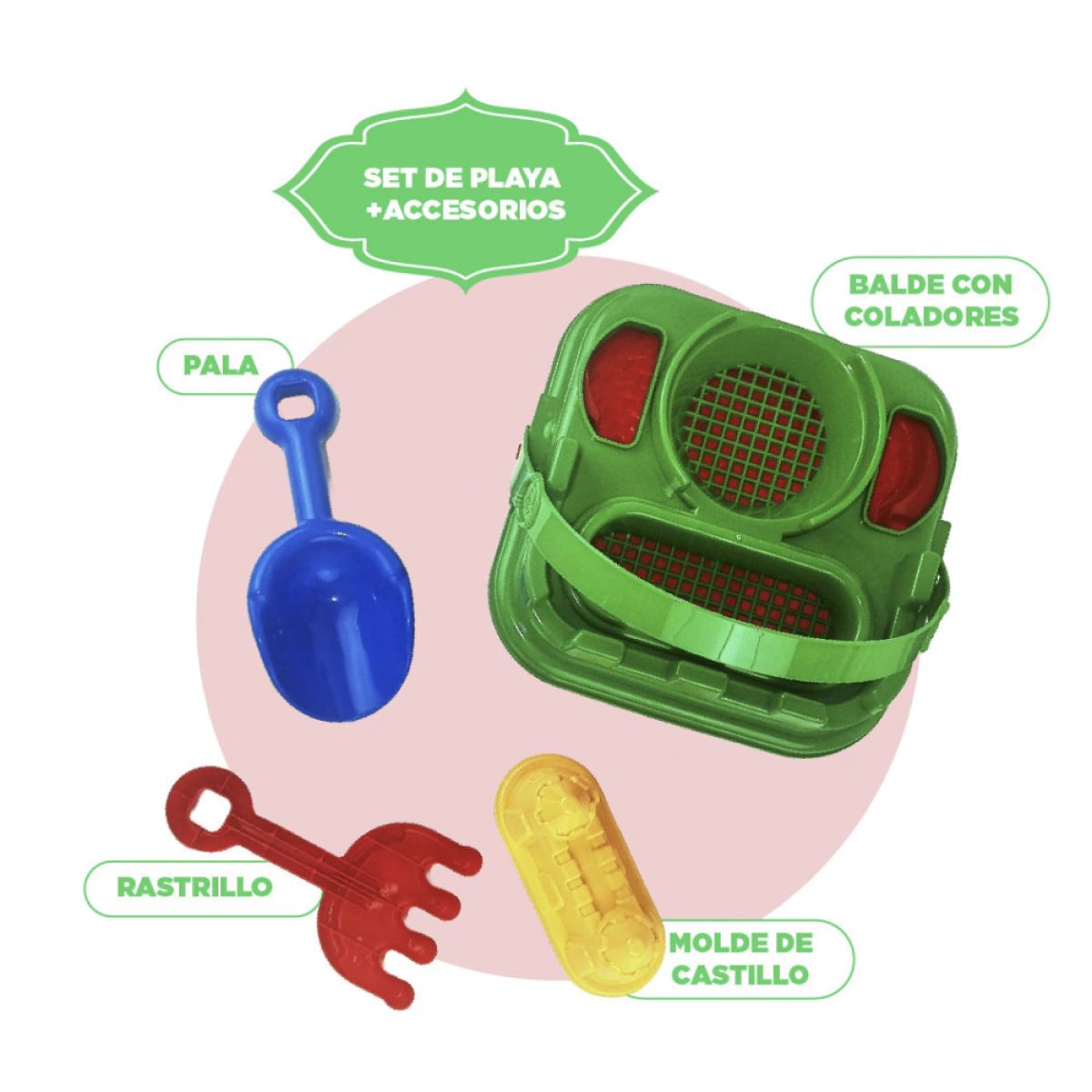 Set De Juguetes Infantil Para Playa Lest Play