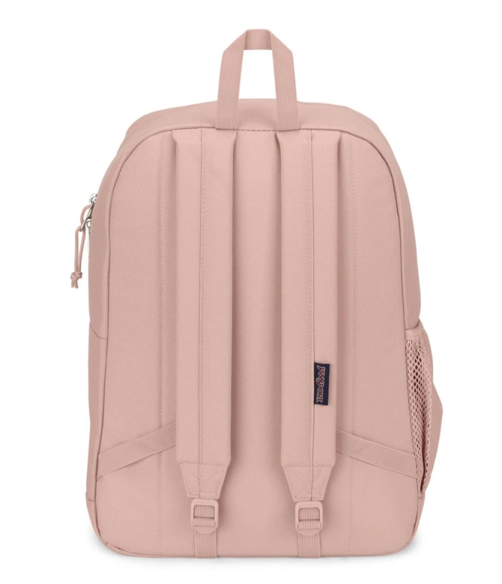 Mochila Espalda Cross Town Plus - 1 Cierre Frontal Y 1 Bolsillo Frontal - Con Bolsillo Para La Botella - Porta Notebook - Misty Rose