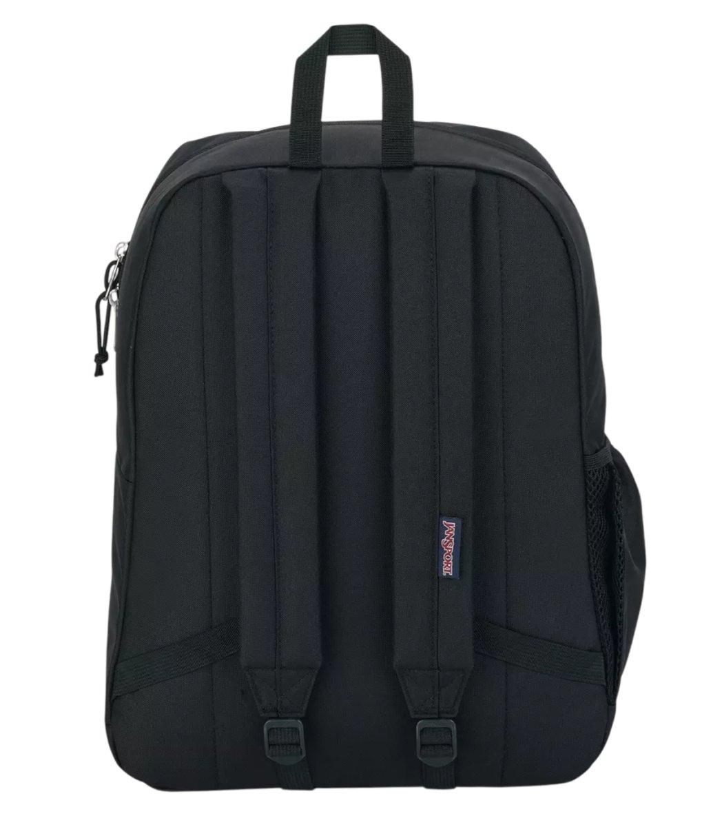 Mochila Espalda Cross Town Plus - 1 Cierre Frontal Y 1 Bolsillo Frontal - Con Bolsillo Para La Botella - Porta Notebook - Black