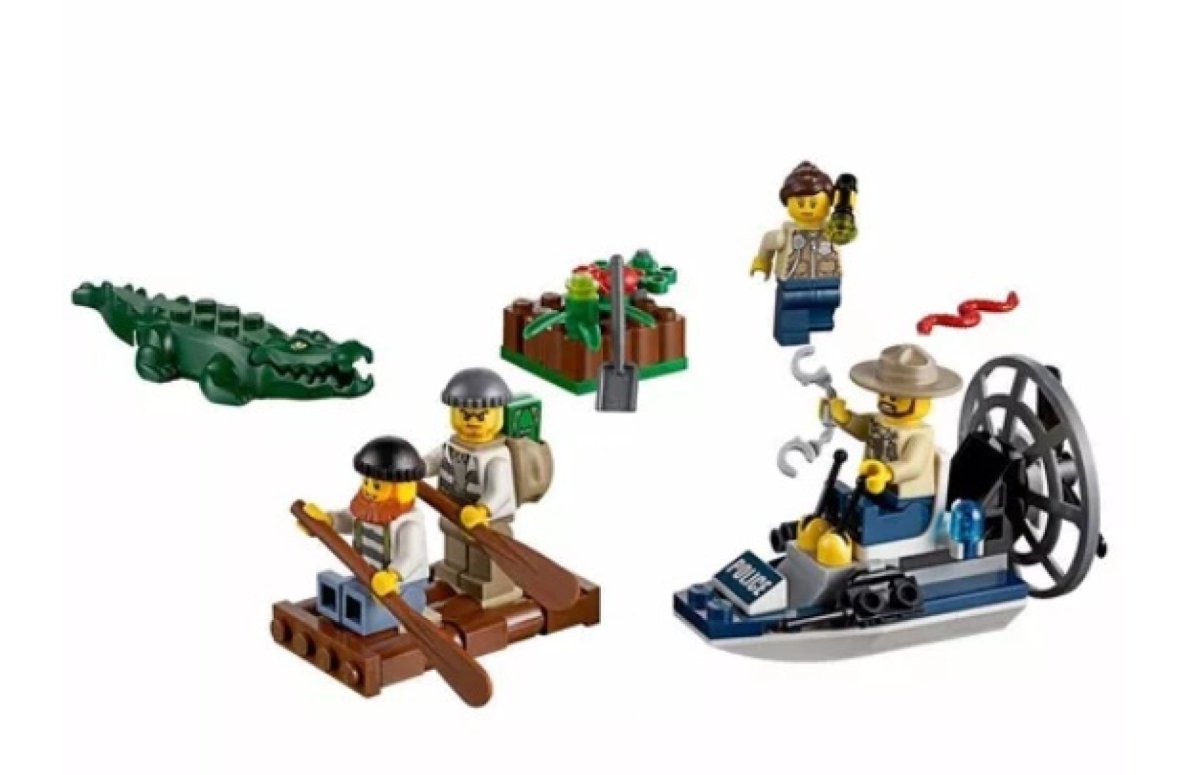 Lego City Policia Del Pantano