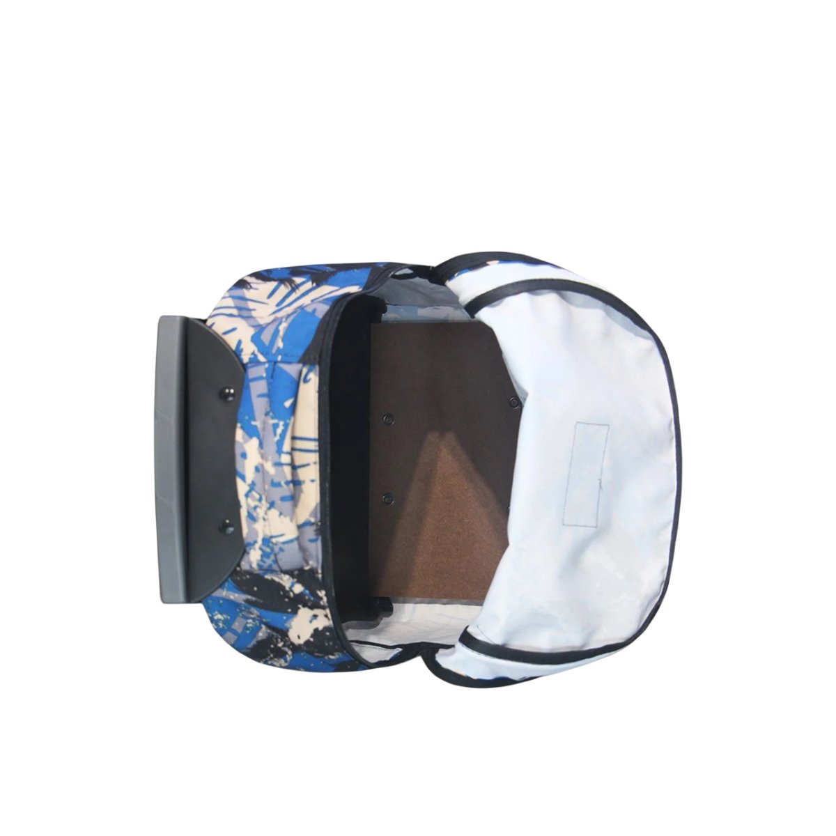 Mochila Con Carro Estampada Con Bolsillo Frontal