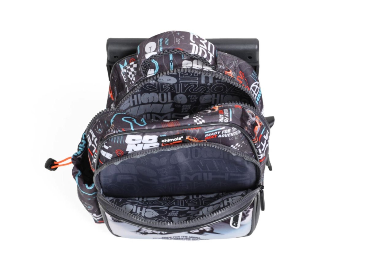 Mochila Con Carro Truck Camion - 14 Pulgadas